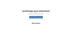 Desktop Screenshot of burntmango.org